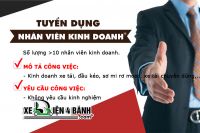 CẦN TUYỂN DỤNG NHÂN VIÊN KINH DOANH (CỘNG TÁC VIÊN BÁN HÀNG)