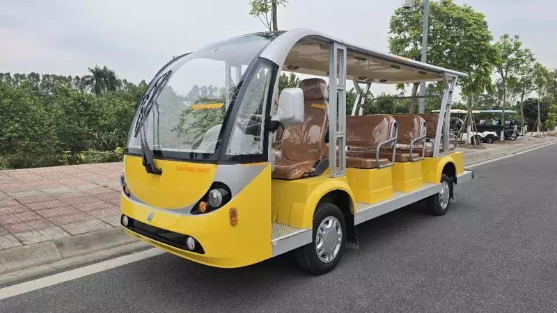 Xe điện chở khách thăm quan du lịch 11 chỗ - model 2025 có gì mới?